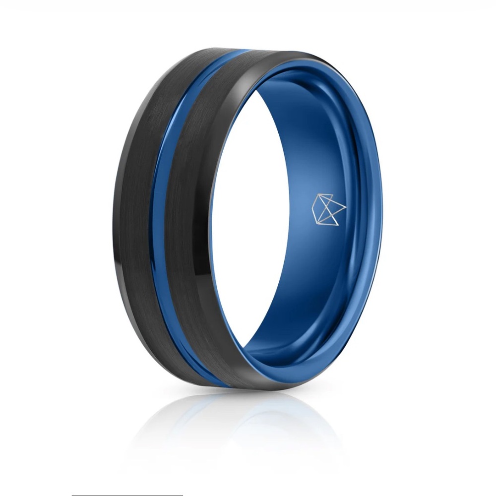 EMBR Black Tungsten Ring